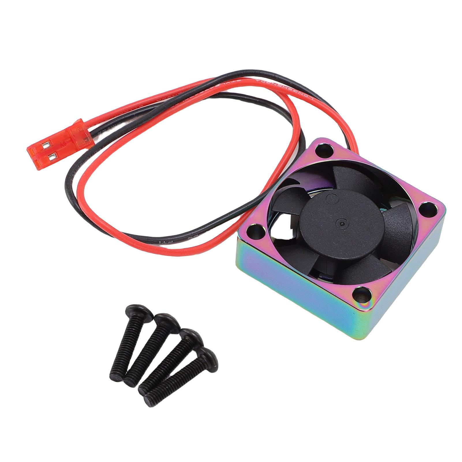 

Радиатор для радиоуправляемой машины, алюминиевый сплав, 28000 об/мин, 30x30 мм, высокоскоростной вентилятор охлаждения двигателя, DC 7 В