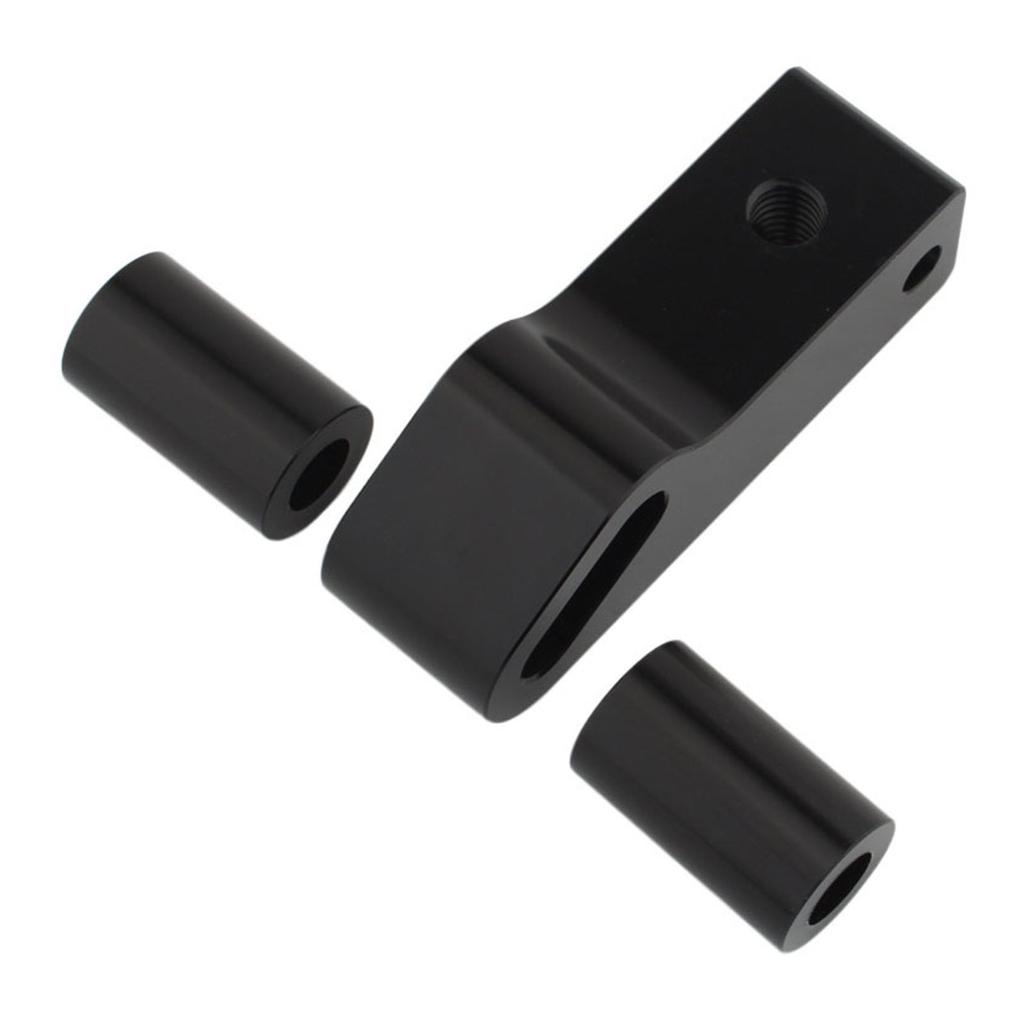 Long Lasting Quick Install Motorcycle Headlight Mount Block Upgrade Kit Sturdy Aluminum Construction Easy Installation