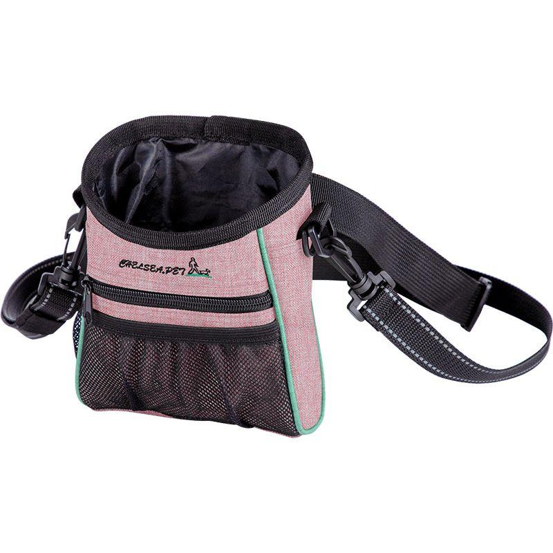 

Pet Training Package Dog Outing Training Pet Bag Oxford Cloth Training Pet Waist Bag Pet Supplies Package Hiking Chalk Bag Domestic Trade Light Pink QS-059