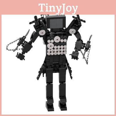Neues Titan Fernseher Menschen Spielzeug mit Toiletten Menschen und Überwachungs Menschen Kompatibel mit Lego DIY Bausteinen