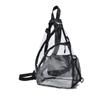 Transparent Men's Shoulder Bag Crossbody Bag Casual Men's and Women's Breast Bag Single Shoulder Bag