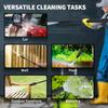 2200W High Pressure Washer, 170 Bar Pressure Washer with Adjustable Nozzle and 6M Hose, 32W X 32D X 80H Cm Blue