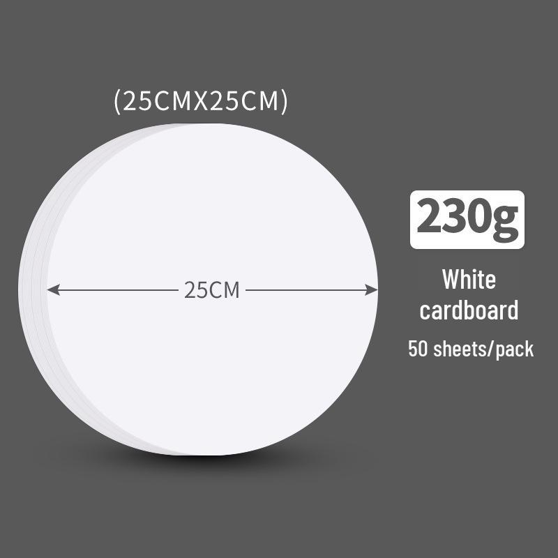Thick White Cardstock Sheets for Drawing & Crafts - A3, A4, 2k, 4k, 8k Sizes