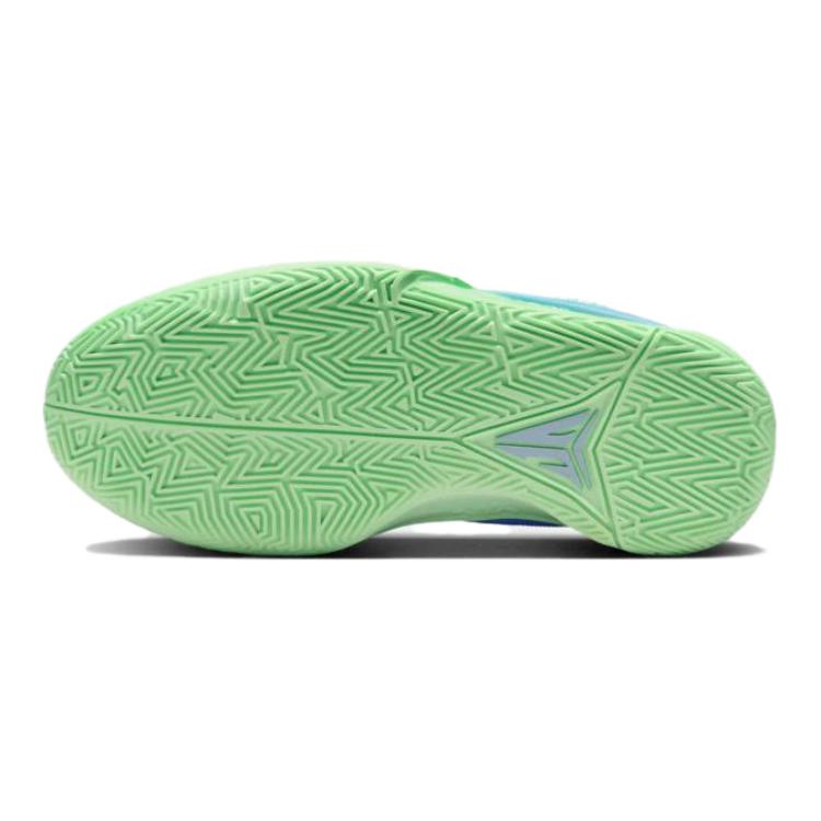 Nike Ja 1 GS Mismatched Kids Sneakers Multi-Color Bright-Mandarin Vapor-Green DX2294-800