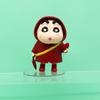 Shape Raincoat Heart Crayon Shinchan Pvc Collectible Figure Model For Anime Fans