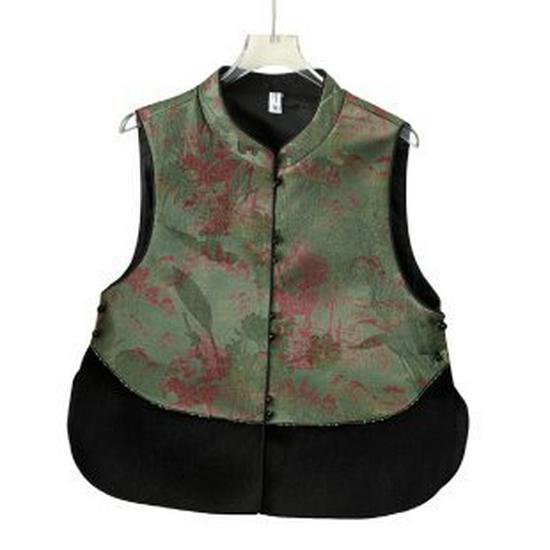 Elegant Women s Spring 2026 Chinese National Style Tang Suit Vest 2XL
