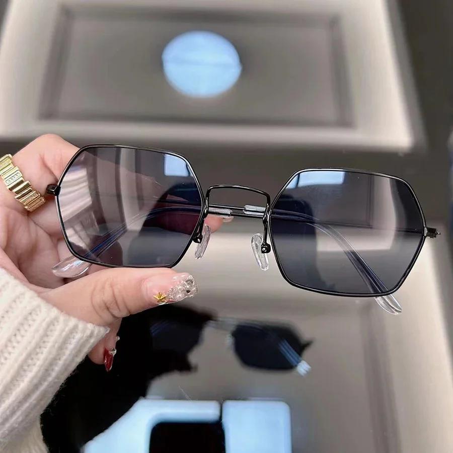 Square Vintage Sunglasses Women Men Brand Designer Retro Frame Sun Glasses Female Male Driver Shades Mirror