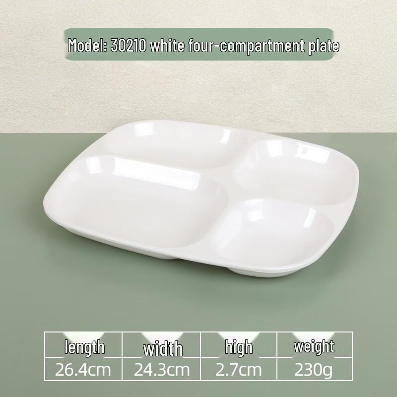 

Commercial Melamine Divided Meal Tray