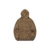 Li Ning X Bruce Lee Collaboration Kung Fu Series All Over Print Loose Fit Hoodie Unisex Hoodies Clay-Brown AWDTC77-1