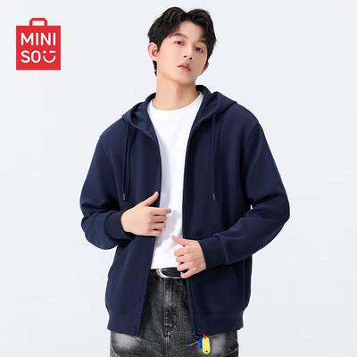 Men's Casual Hooded Zip-Up Jacket