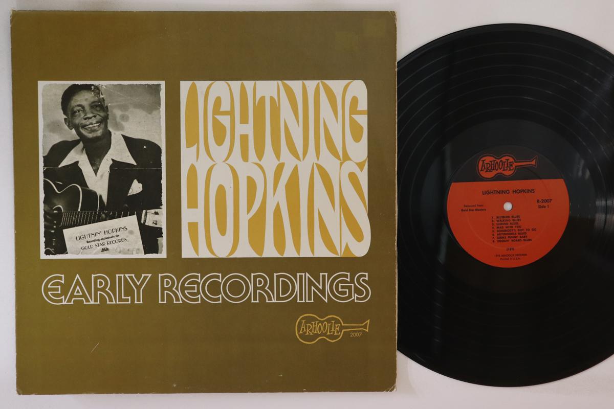 

LP Record LIGHTNING HOPKINS Early Recordings R2007 ARHOOLIE 1976 US Blues Used