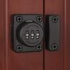 Combination Lock Latch No Punching Combination Password Lock Anti-theft Door Ecurity Door Buckle for Cabinet Wardrobe Drawer