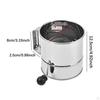 Flour, Hand-cranked Kitchen Supplies, Sugar Mixer with Hand Crank for Decorating Cakes, Tarts,