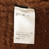 RRL Domestic Genuine Shearling Toggle Mouton Leather Coat M BrownUsed