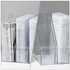 1 Set Clear Acrylic File Storage Rack Sturdy Desktop Document Holder Office Book Stand Organizer for Files Magazines Books