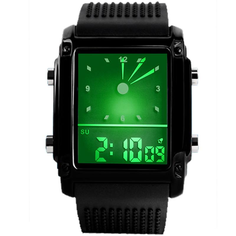 Multifunctional fashion electronic watch, creative multifunctional outdoor sports led watch student couple watch