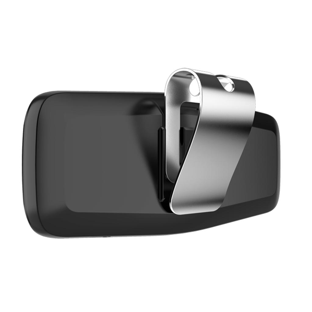 In Car Sun Visor Mounted Speakerphone with Back Clip BT Hands free Car Kit with Microphone Speaker Clip on Car Audio
