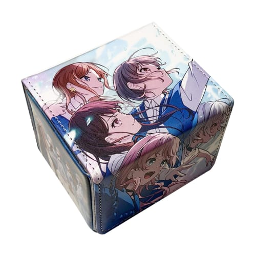 MyGO Deck Case, Horizontal, Magnetic, PU Leather, Card Storage, Sleeve Compatible, for Yu-Gi-Oh!, Pokemon, and Duel Masters Cards (Product Code: 06272