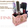 Barbershop Hairdressing Tools Storage Box Hair Scissors Combs Clips Holder Large Capacity Rack Organizer Salon Tools Accessories