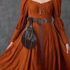 Medieval Waist Guard Leather Side Pack Medieval Leather Belt Waist Bag Potion Bottle Medieval Costume Accessory
