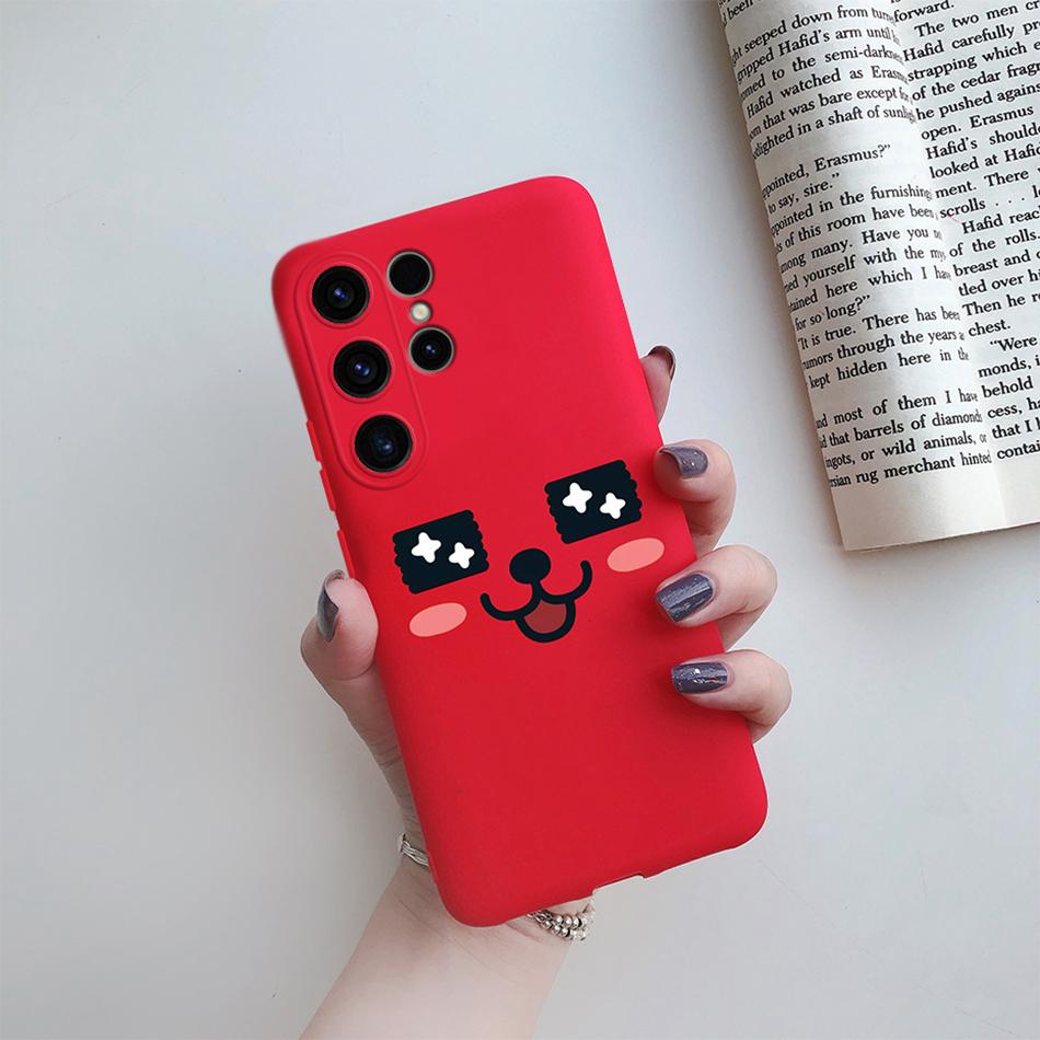 For Samsung Galaxy S24 Ultra Case S24 Plus Sunflower Girl Painted Soft Silicone Phone Case For Samsung S24 Ultra S 24 S24+ Shell
