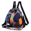 Schoolbag Popular Backpack Nylon Cloth, Waterproof and Anti-theft Backpack Single Shoulder Oblique Span Dual-purpose Bag Expansion Shell Bag