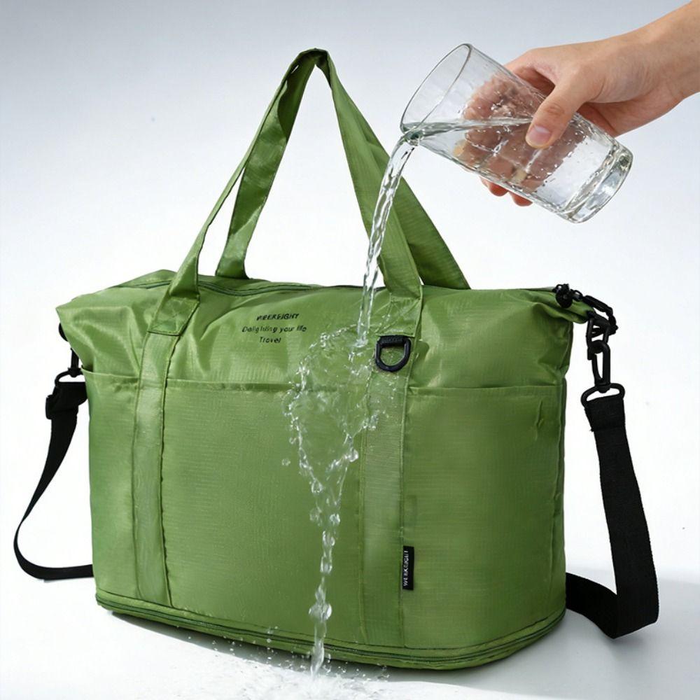 Lightweight Travel Duffel Bag Large Capacity Shoulder Bag Expandable Duffel Bag  Travel Use