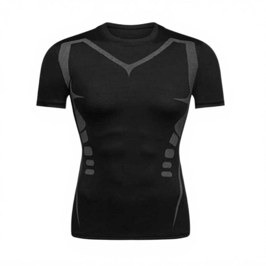 Men's Quick-Dry Fleece-Lined Sports Set - Breathable Long Sleeve Fitness Wear and Running Tights.