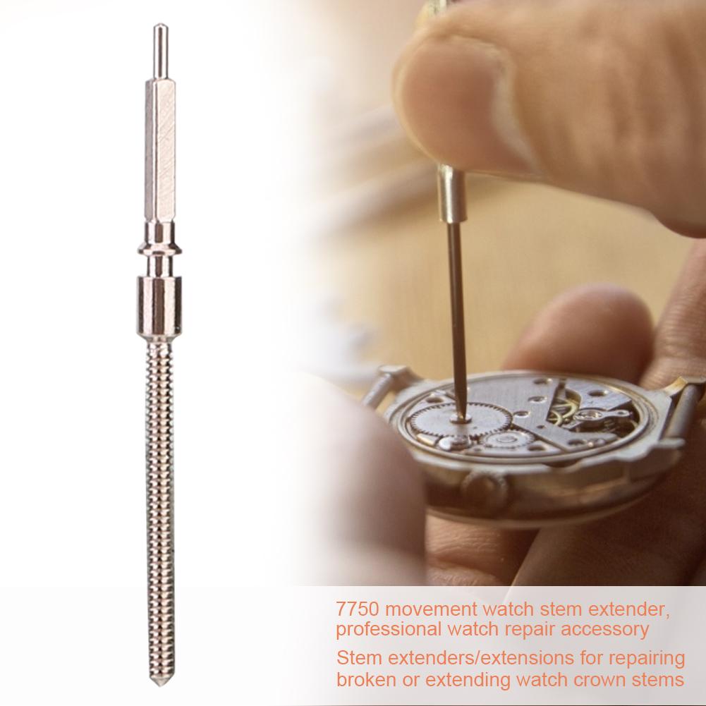 7750 Movement Pocket Watch Pole Extension Rod Bar Wristwatch Winding Stem Extender