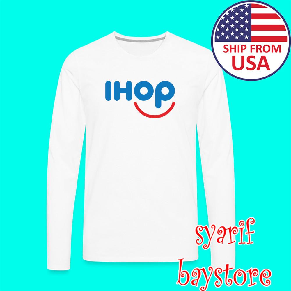 

IHOP International House Of Pancake Men#039;s White Size S to 2XL Unisex T-Shirt L