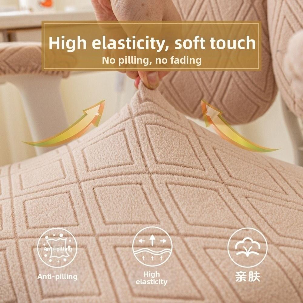 Waterproof Rotating Chair Cover Stretch Anti-dirty Children's Chair Cover Double Back Breathable Elastic Seat Protector