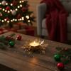 Flower Shape Candle Tray Iron Candleholder New Candle Holders