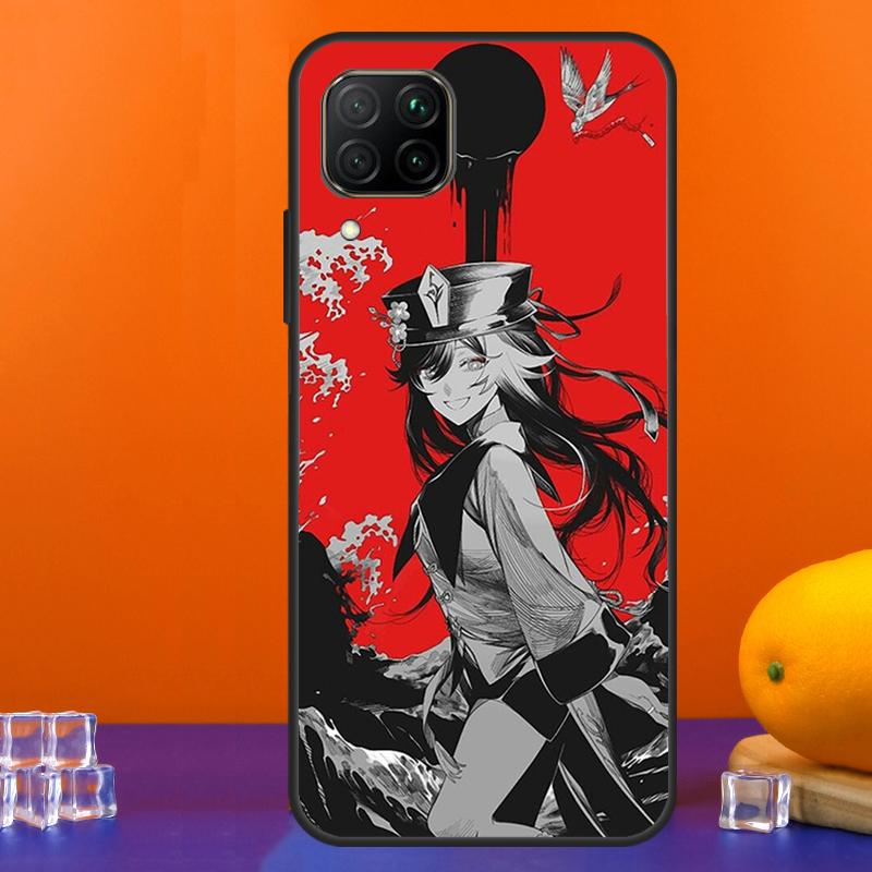 Genshin Impact Hu Tao For Huawei Nova 12s 12i 11i 5T 9 10 SE Y91 Y90 Y60 Y70 Y72 Y61 P60 Pro P20 P40 P30 Lite Case