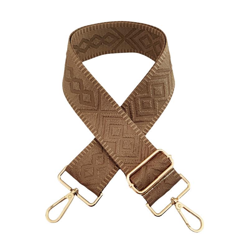 Tracolla monocolore larga 5 cm per borse, tracolla lunga a tracolla di ricambio, accessorio per borsa a tracolla singola.