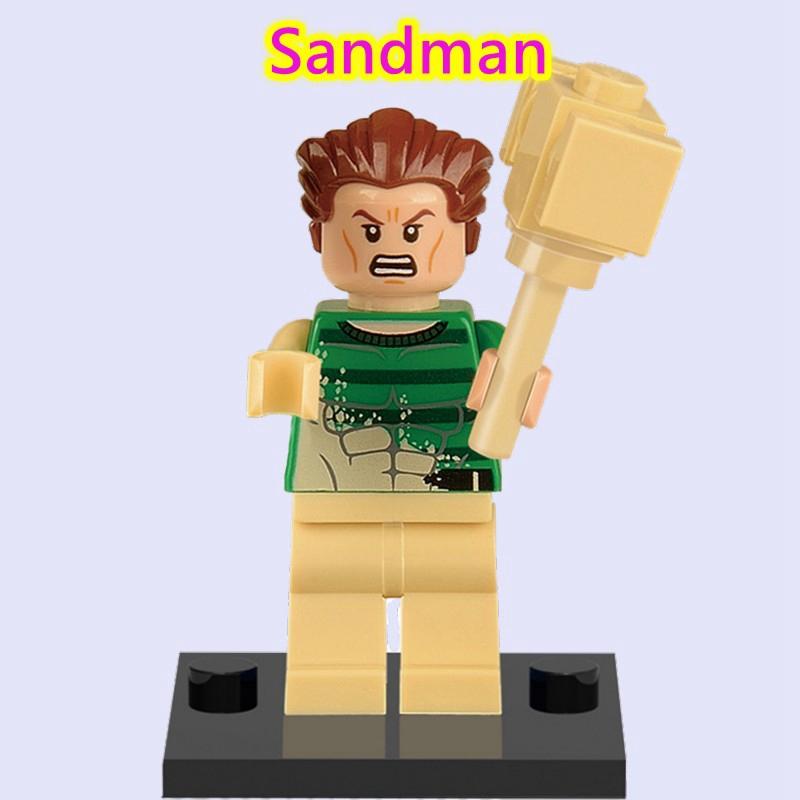 Minifigures Avengers Doctor Octopus Sandman Spider Man Building Blocks Toy