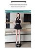 Women's 2026 Summer A-Line High Waist Pleated Skirt Suit