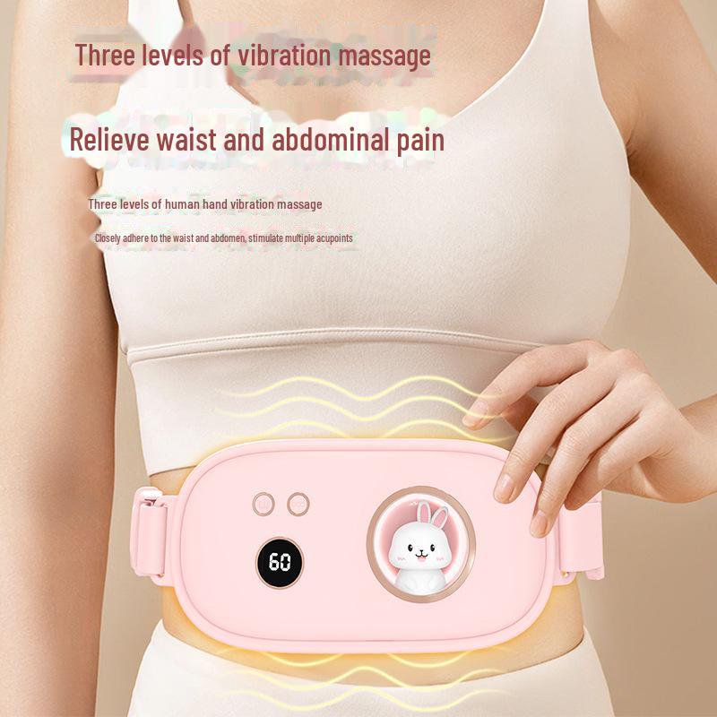 "Rechargeable Digital Wormwood Heat Massager for Pain Relief"