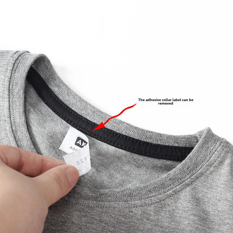 2024 Fall Korean Kids' Cotton Long-Sleeve T-Shirts for Boys - Middle & Large Sizes