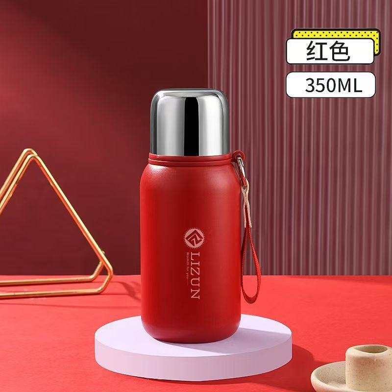 Stainless Steel Vacuum Insulated Water Bottle 500ml 350ml 600ml 800ml 1000ml Double Wall Leakproof Travel Cup Men Women