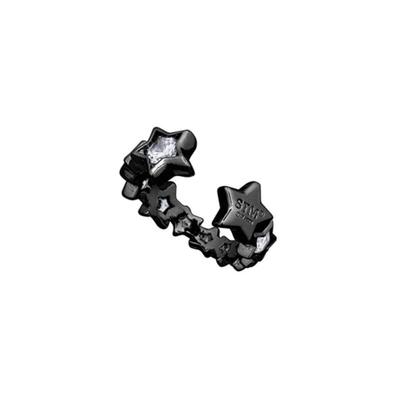 SENTIMENTS NR. 559 [SCHWARZ] STERNSCHLIFF ZIRKONIA RING