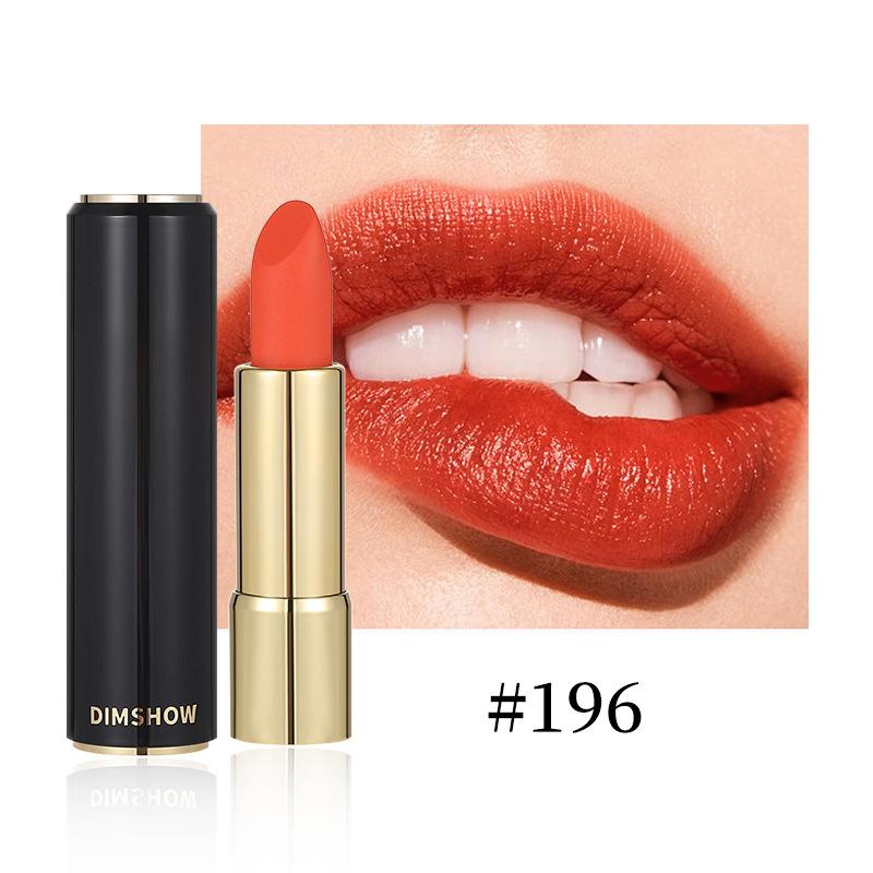 Dimshow Matte Velvet Lipstick Lip Gloss Gloss Velvety Lipstick Waterproof Makeup Long Lasting Lipstick 133
