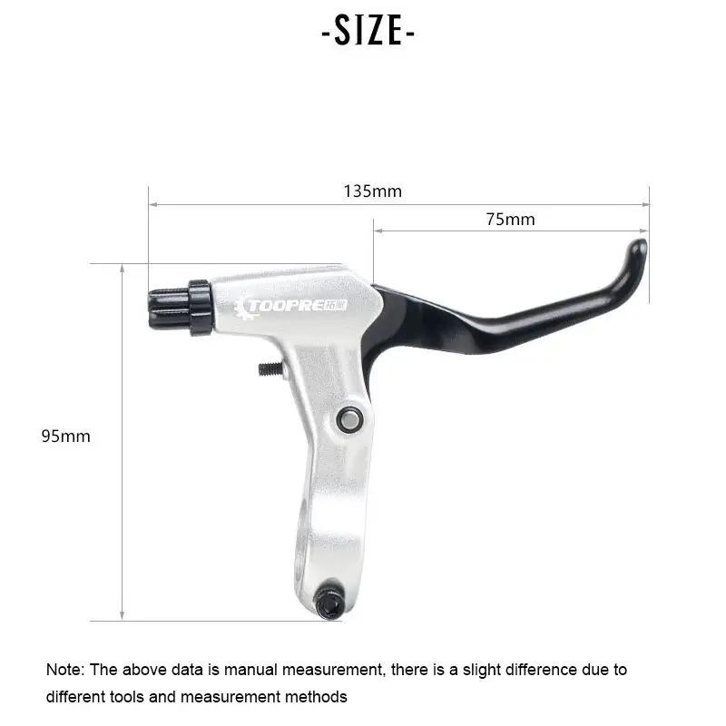 1 Pair High Quality Ultralight Aluminum Alloy BMX Brake Handle MTB Mountain Bike Cycling Brake Levers Disc Brake Lever
