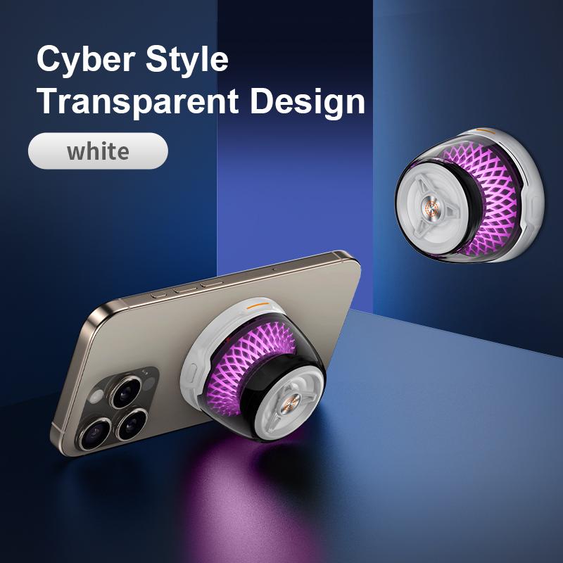 Portable Wireless Charger with Bass Surround Sound Speaker with RGB Light Band for 17-12 Samsung S24 S23
