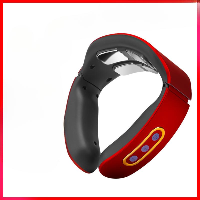 Massager Intelligent Neck Massager Pulse Heating Physiotherapy Device Heat Compress Neck Protection Device Shoulder and Neck Cervical Spine Device