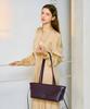Clave Sienna Burgundy Tote Bag