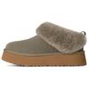 Cow Split Leather Abrasion Resistant Abrasion Resistant Minimalist Fashion Ankle Length Snow Boots Women's 1171393-MSG