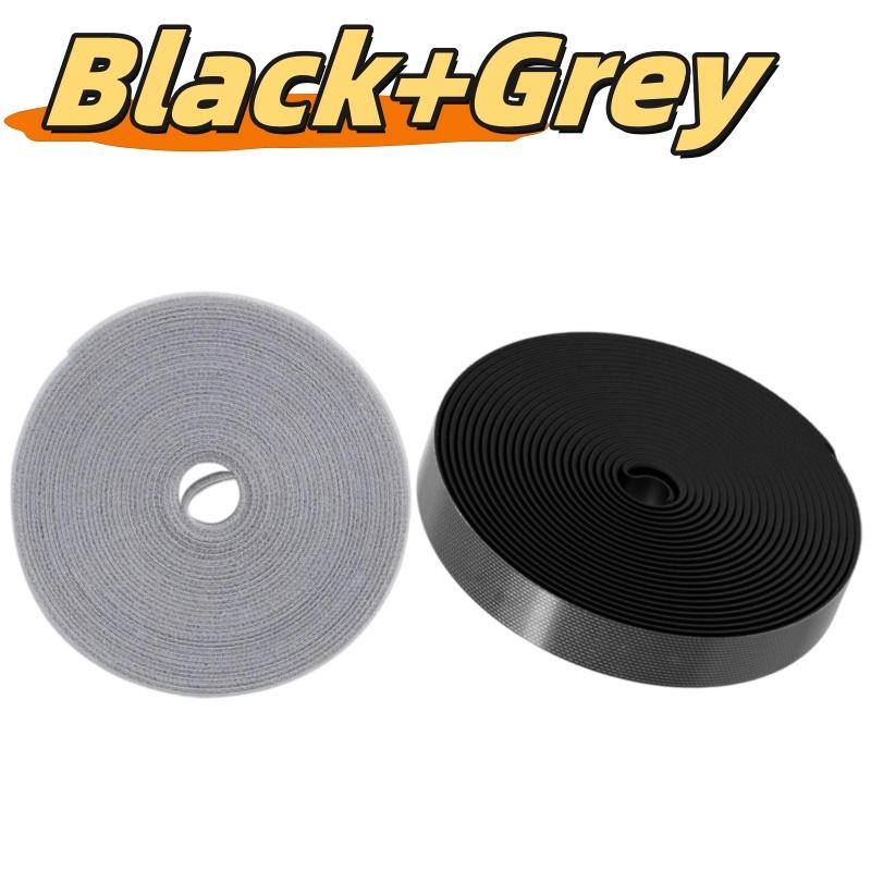 

5M Кабель-менеджер Органайзер для хранения кабелей данных Липучка Многоразовая кабельная стяжка Нейлон Свободная резка Настольный органайзер для проводов Лента для связывания кабелей