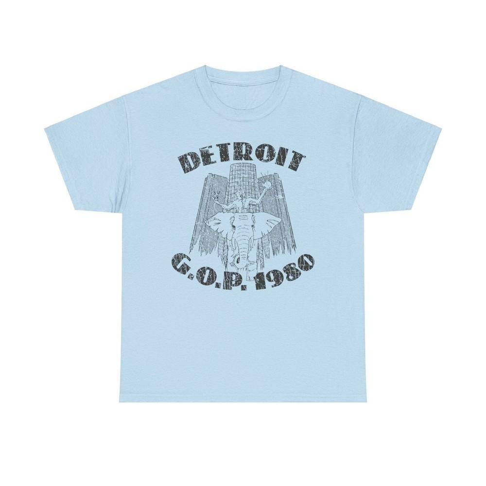 

Detroit Michigan GOP Republican 1980 Political T-shirt S