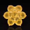 1pc Glazed Candle Holder Lotus Candle Holder Temple Sacrificial Candle Holder Chinese Buddhist Utensils No Candles Included
