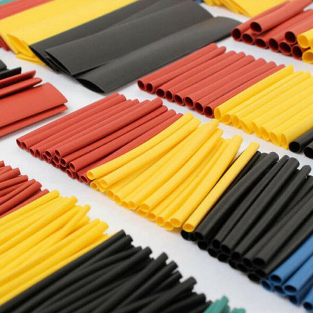 530 Pieces of shrinkable Wire Winding Assortment Set Electrical Conduit Cables